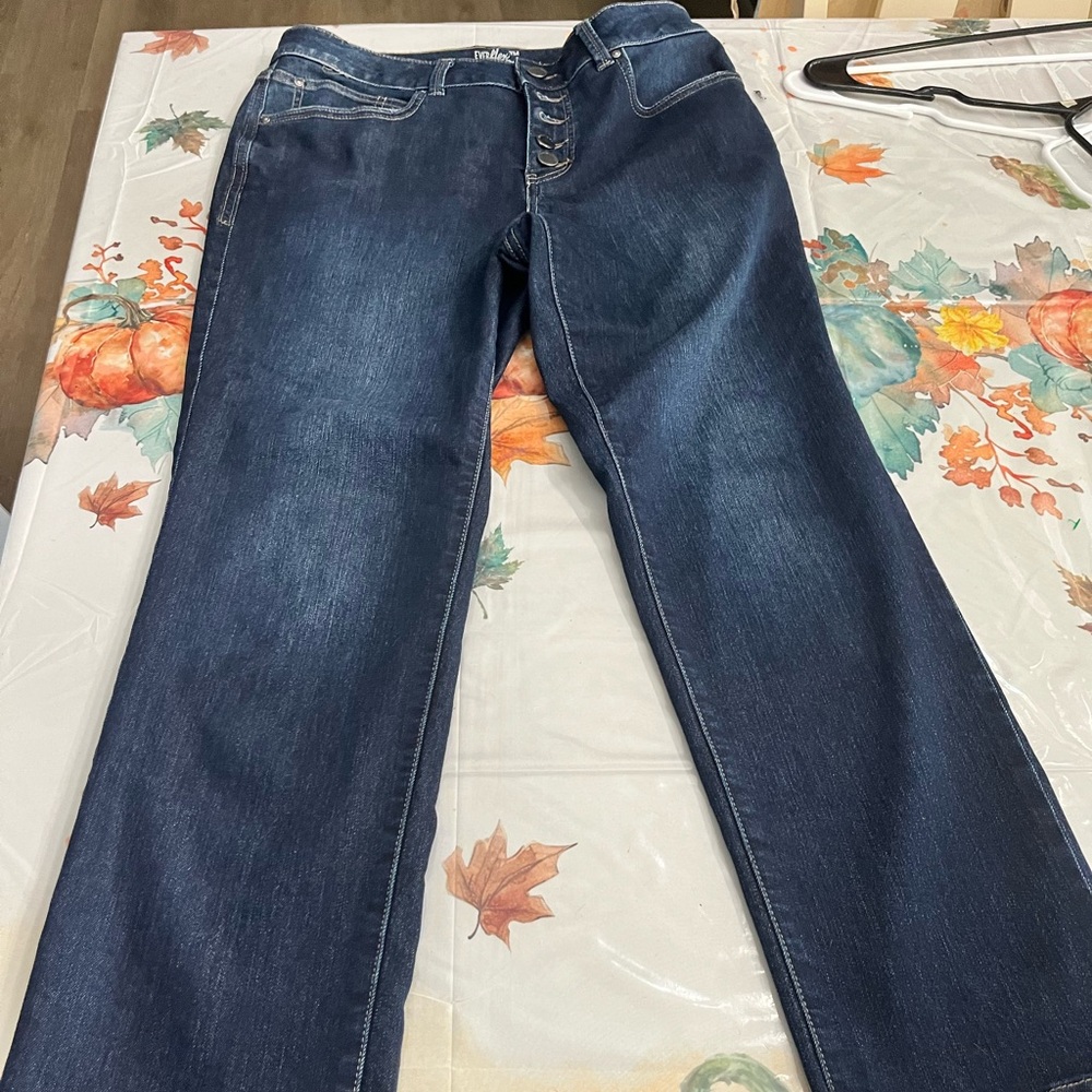 Maurices Dark Blue Women's Relaxed Jeans